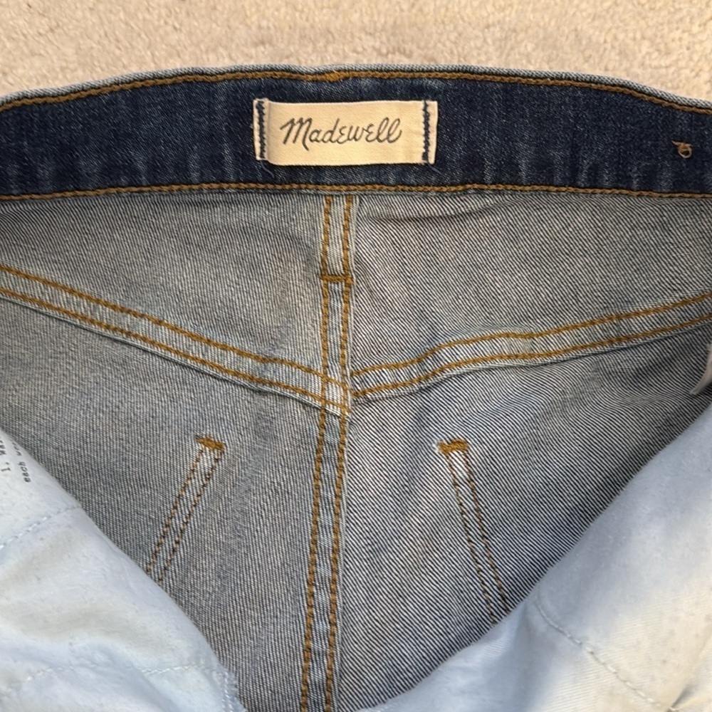 Madewell High Rise Denim Shorts Size 25 - Picture 4 of 6